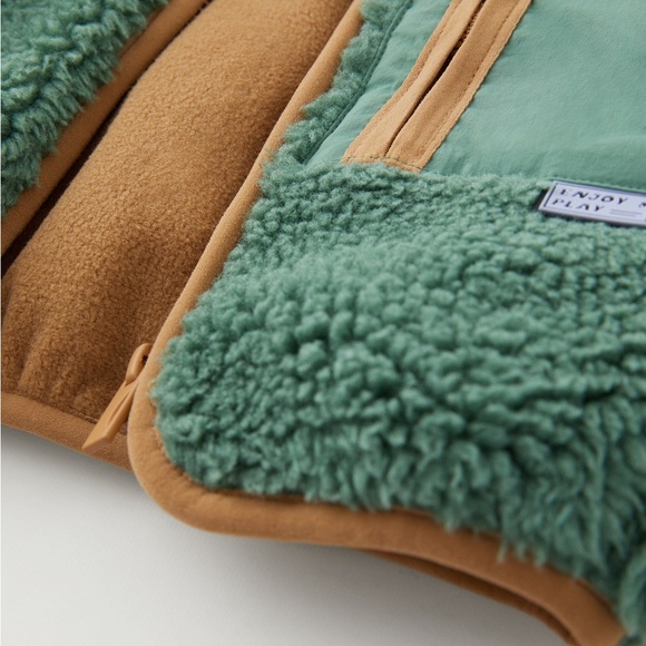 Boys Zara Sherpa Jacket - Picture 3 of 11